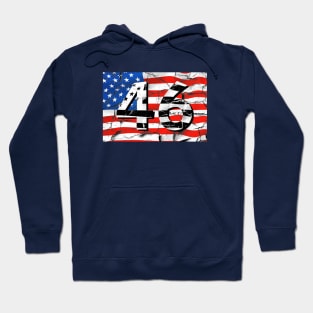 46th President Biden Fan Flag Hoodie